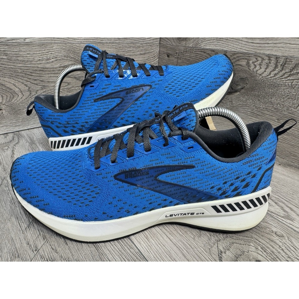 Brooks Mens Levitate GTS 5 11037011D457 Blue Running Shoes Sneakers Size 9.5